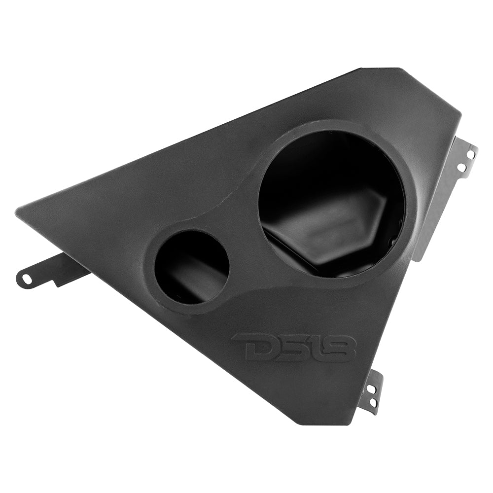 DS18 Polaris Slingshot Front Kick Panel 2 X 6.5" Empty Enclosure | 2015 - Current