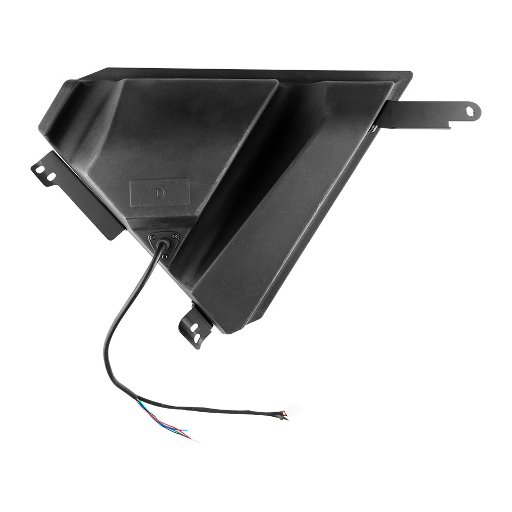 DS18 Polaris Slingshot Front Kick Panel 2 X 6.5" Enclosure with NXL-6/BK and PRO-TW1L | 2015 - Current