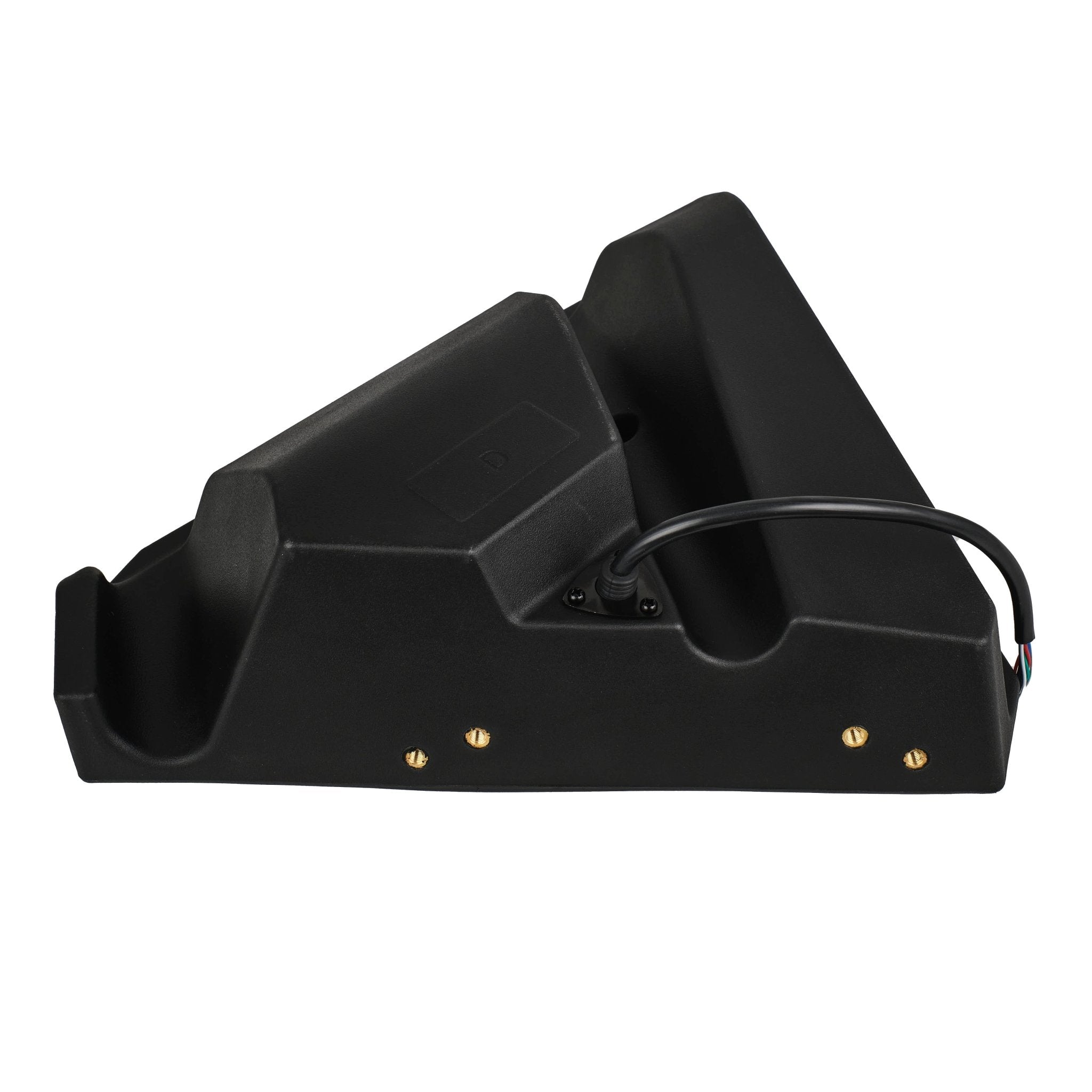 DS18 Polaris Slingshot Front Kick Empty Panel Pods With Digital LED Lights fits 2 x 6.5" Speakers and 2 x 3.8" Bullet Tweeters | 2015 - Current