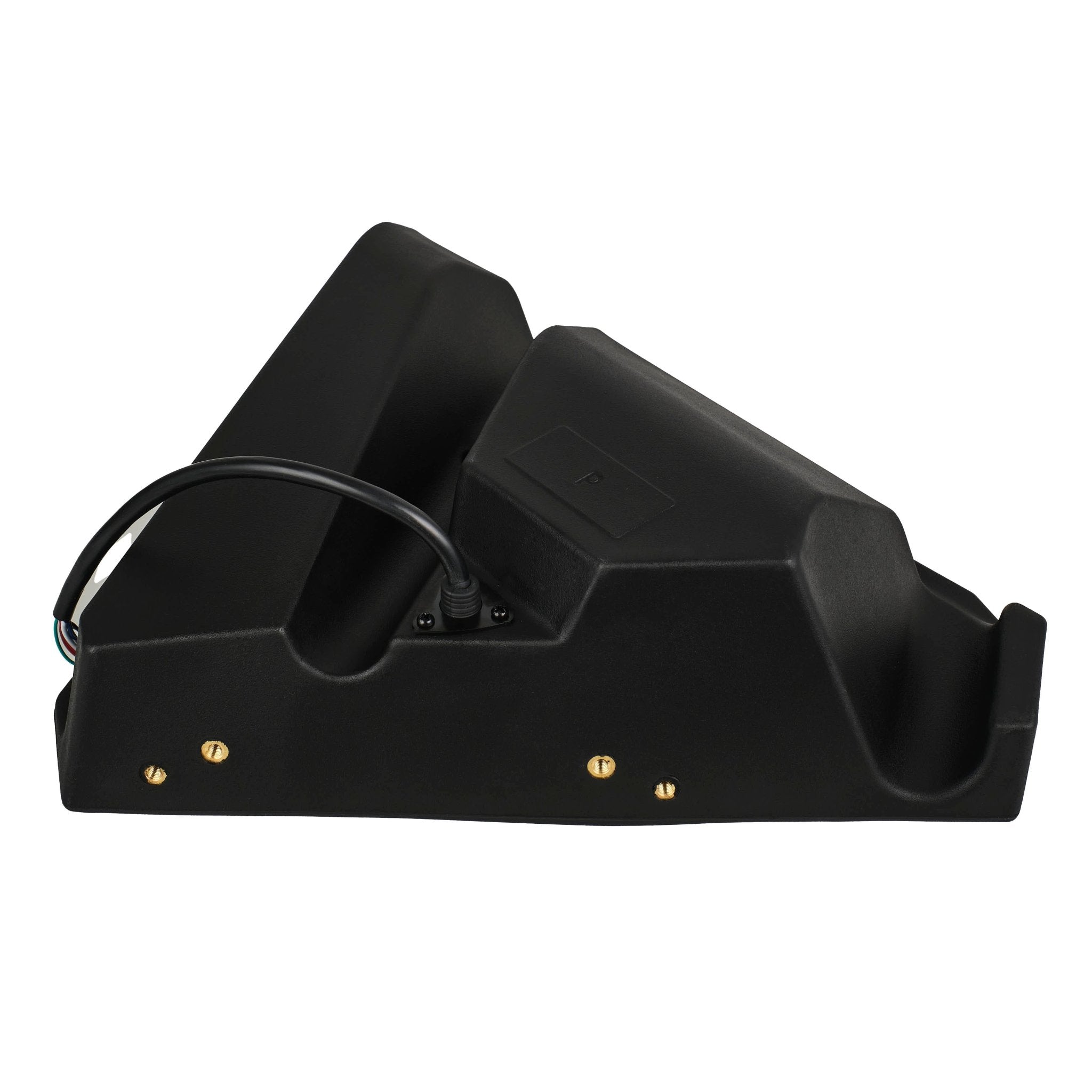 DS18 Polaris Slingshot Front Kick Empty Panel Pods With Digital LED Lights fits 2 x 6.5" Speakers and 2 x 3.8" Bullet Tweeters | 2015 - Current