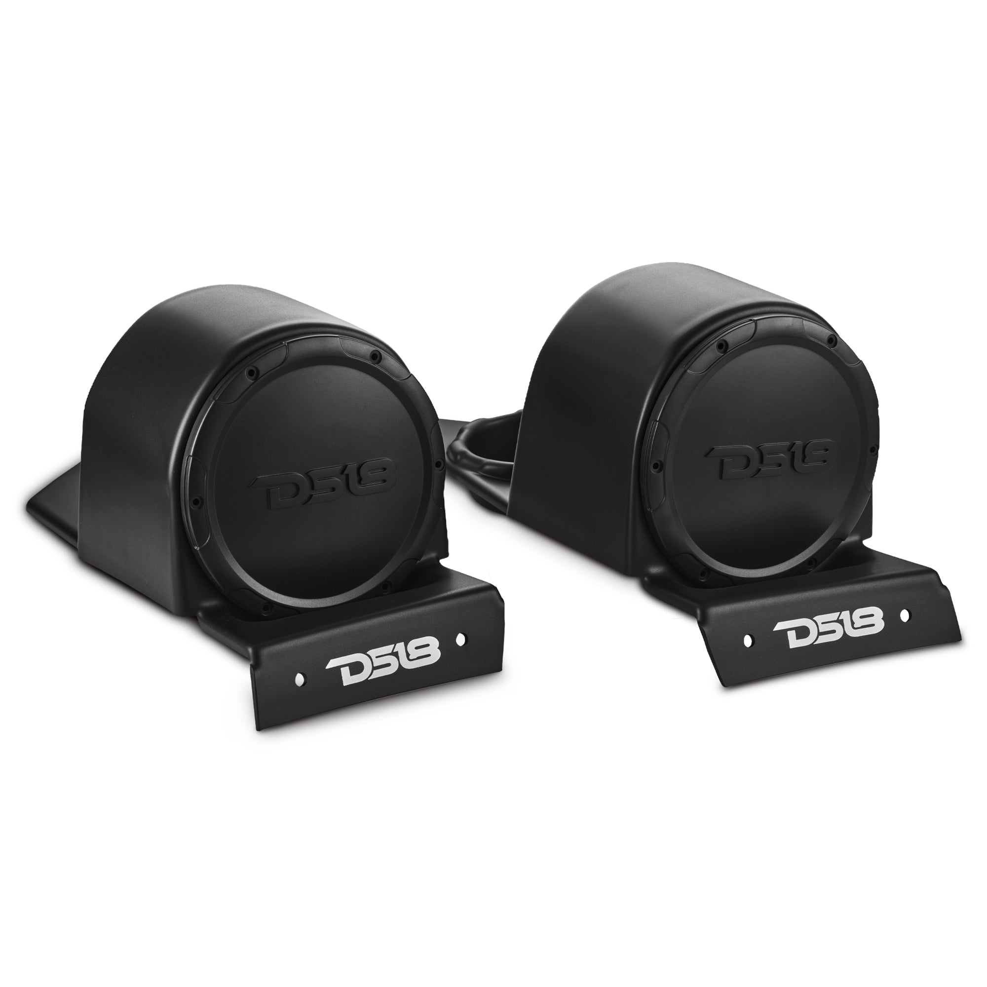 DS18 Polaris Slingshot Headrest Speaker Pods 4x 6.5" Empty Enclosures | 2015 - Current
