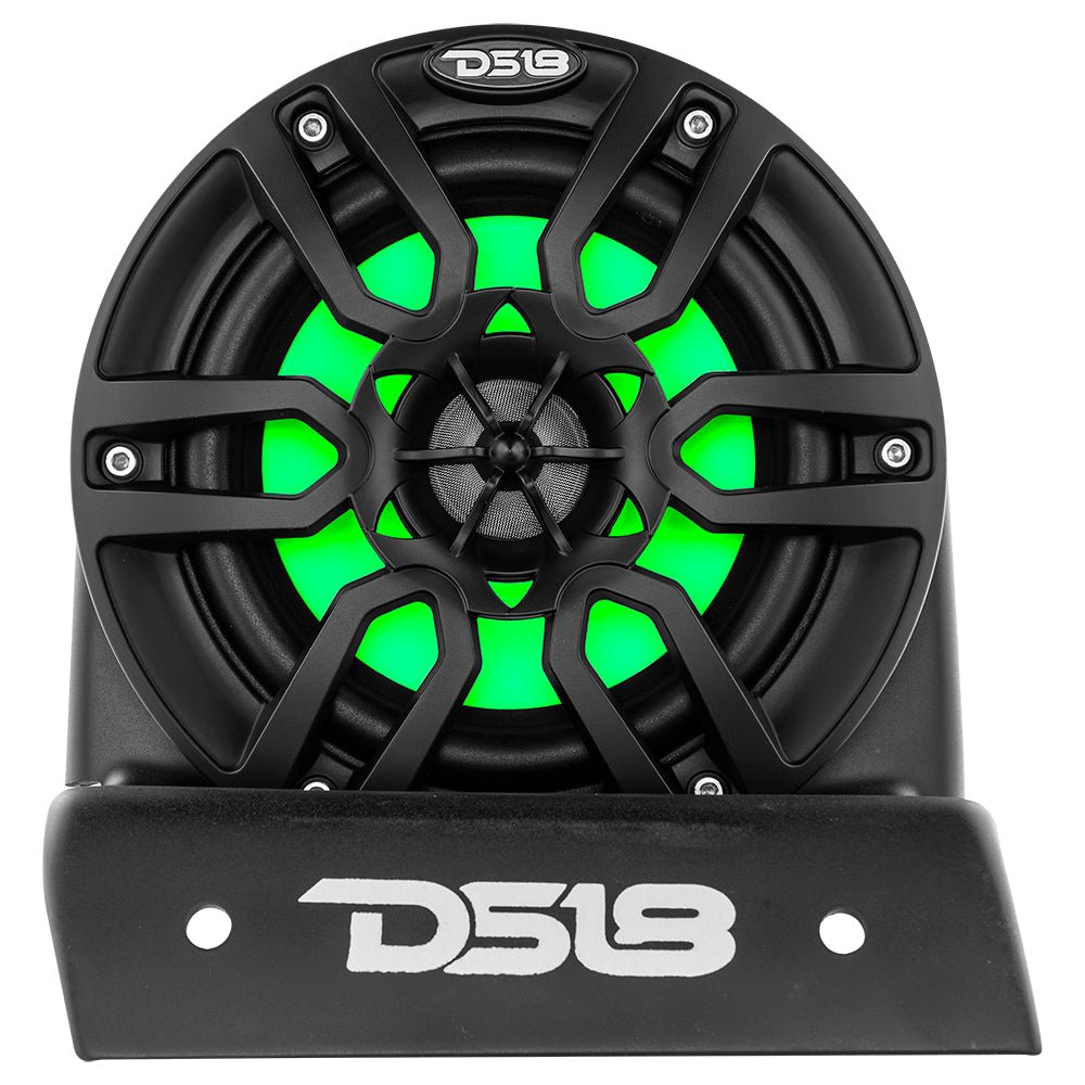 DS18 Polaris Slingshot Headrest 4 x 6.5" Enclosure With 4 x NXL-6/BK | 2015 - Current