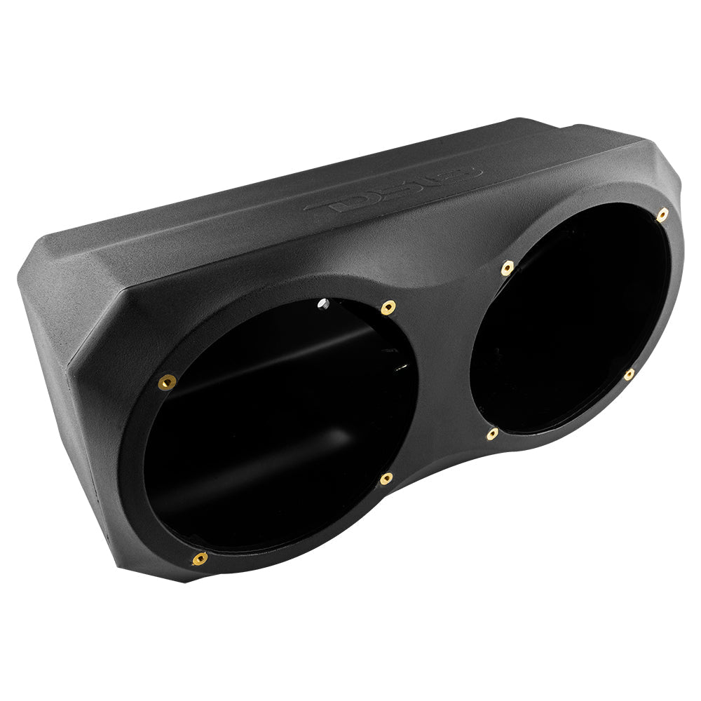 DS18 Polaris Slingshot Under Dash Empty Enclosure fits 2 x 6.5" Subwoofers | 2015 - 2019