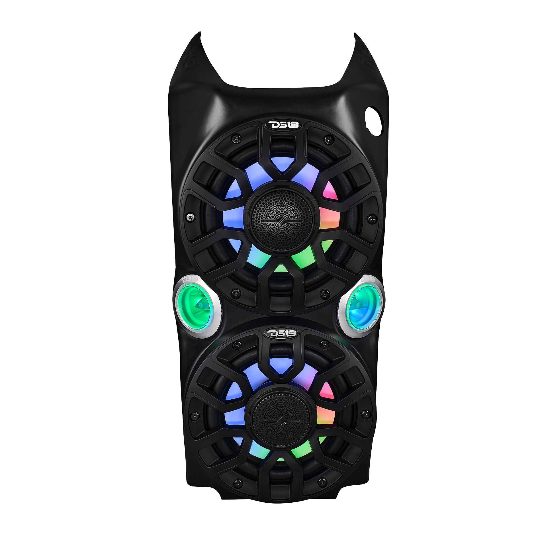 DS18 SLG-WFCC66LD Polaris Slingshot Waterfall Center Console Loaded 2 x NXL-IQ6/BK & 2 x PRO-TW7LD and Digital — view 4 of 5