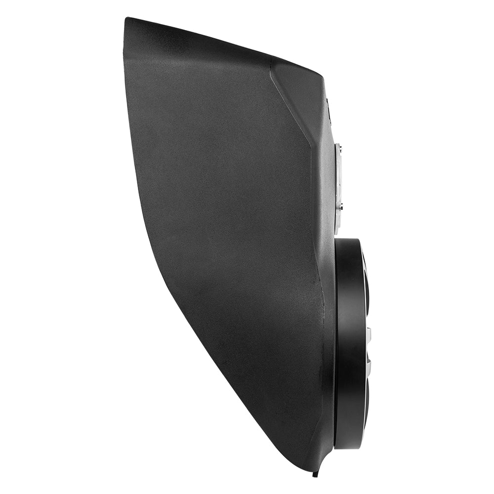 DS18 Polaris Slingshot Water Fall Center Console 1 X 8" Enclosure With NXL-8/BK and PRO-TW1L | 2015 - 2019
