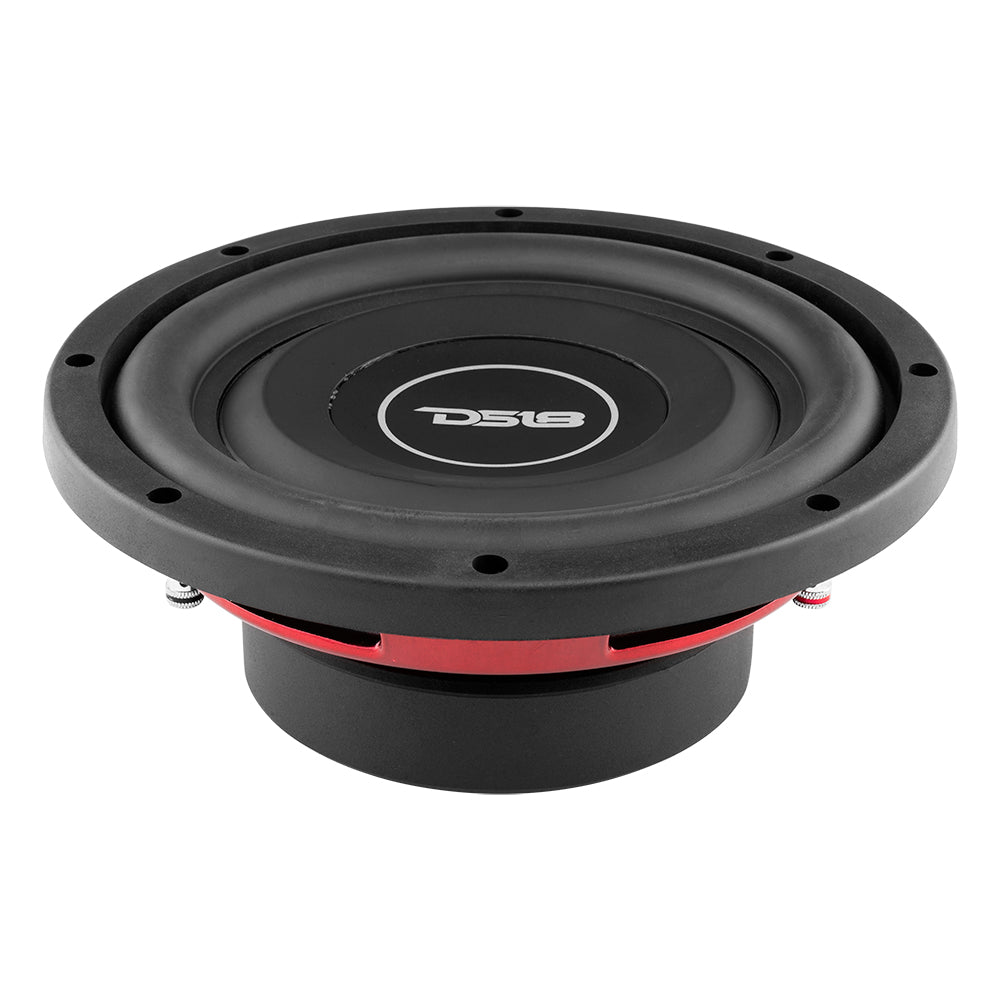 DS18 SRW Shallow-Mount 8" Subwoofer 150 Watts Rms DVC 4-Ohm