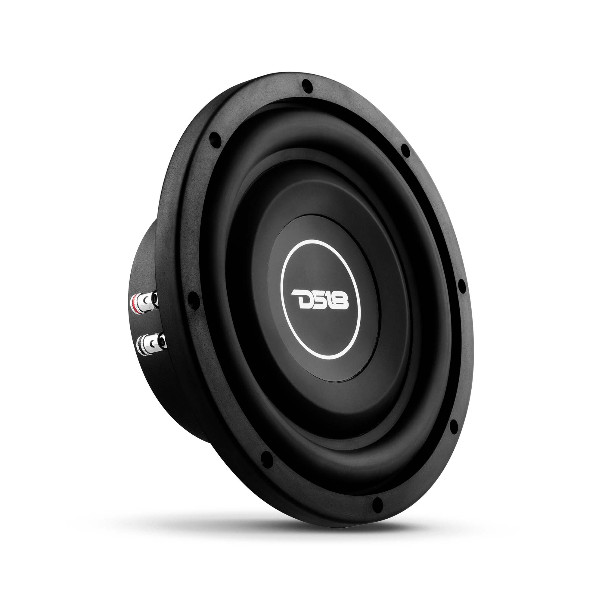DS18 SRW Shallow-Mount 8" Subwoofer 150 Watts Rms SVC 4-Ohm