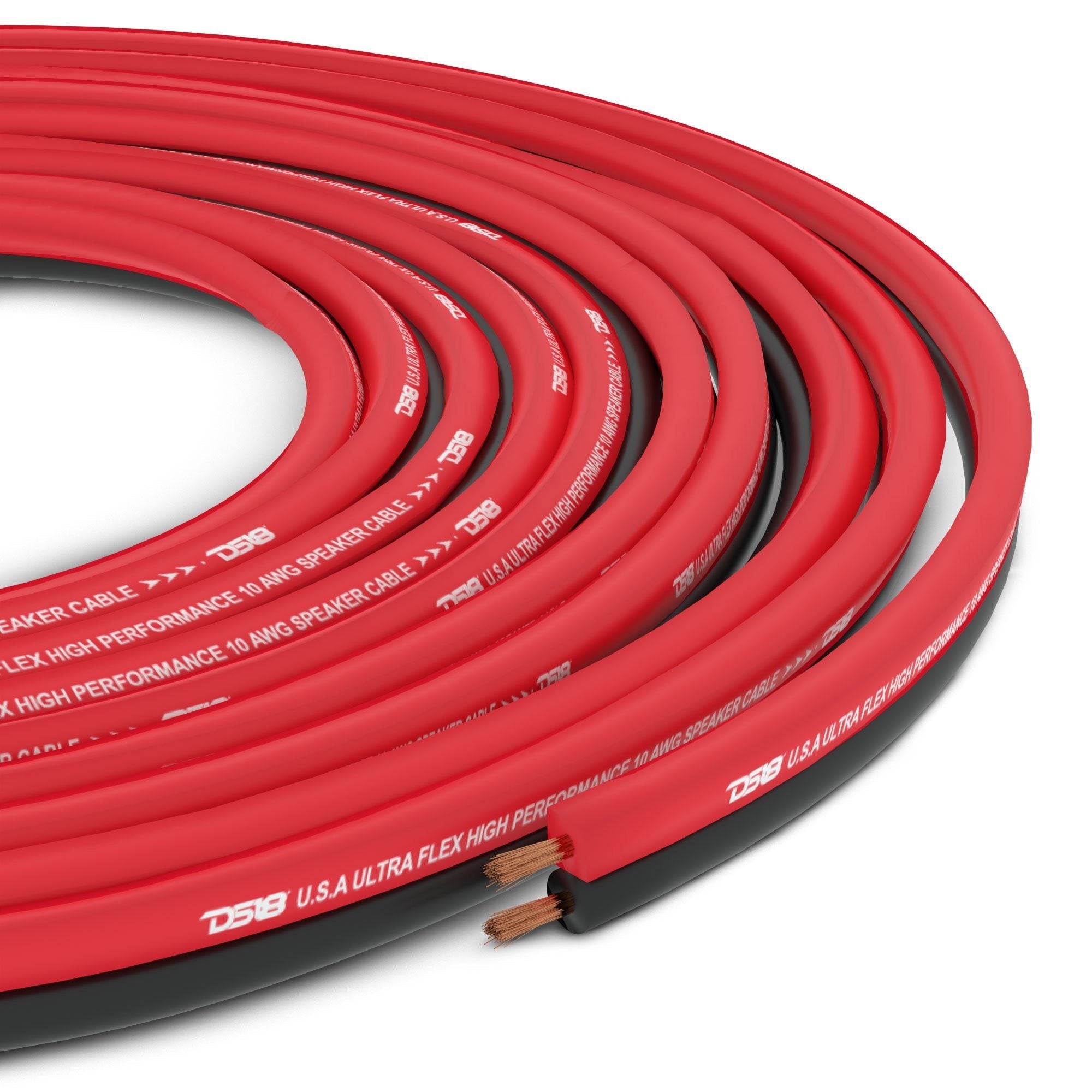 DS18 12-GA Ultra Flex CCA Speaker Wire 100 Ft