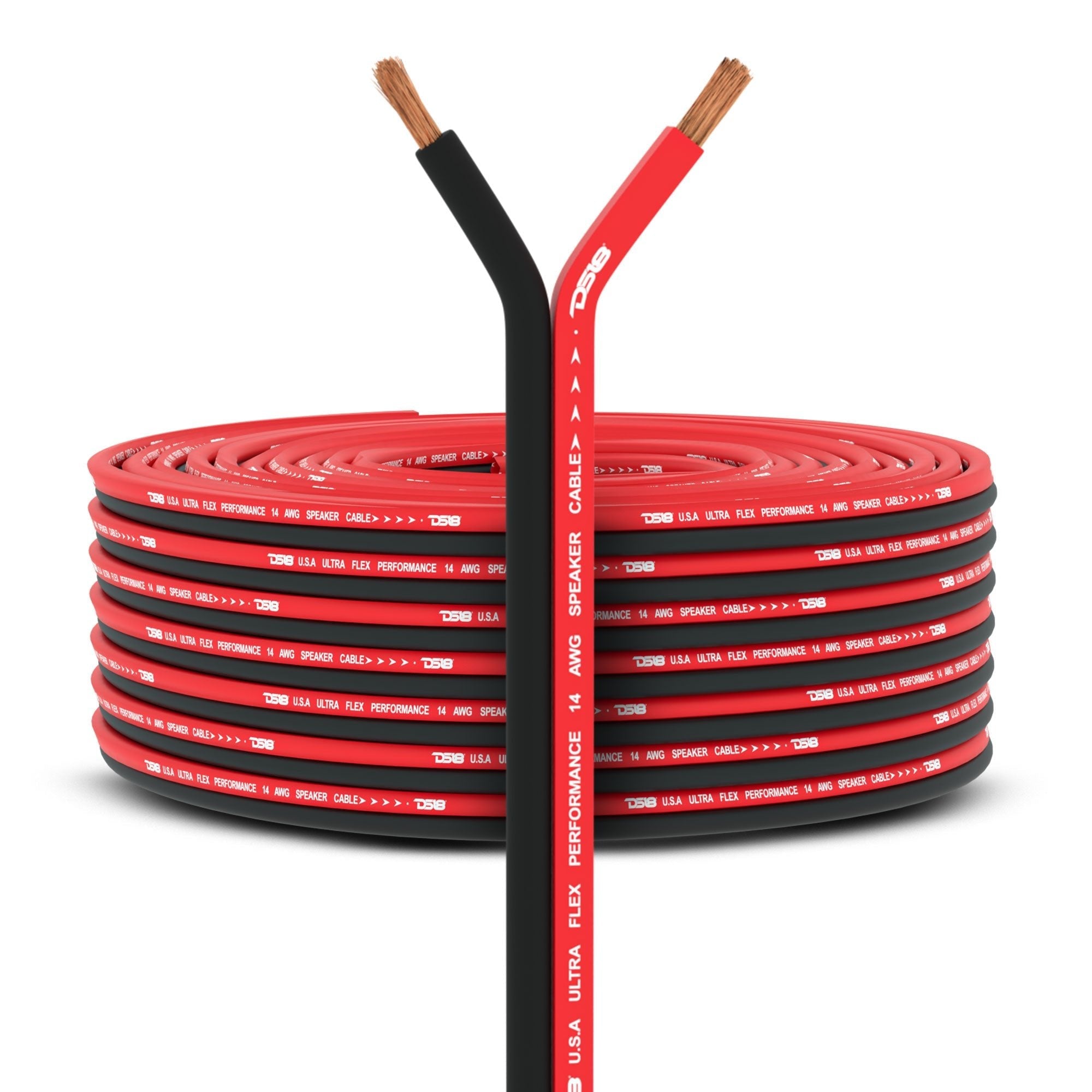 DS18 14-GA Ultra Flex CCA Speaker Wire 100 Ft