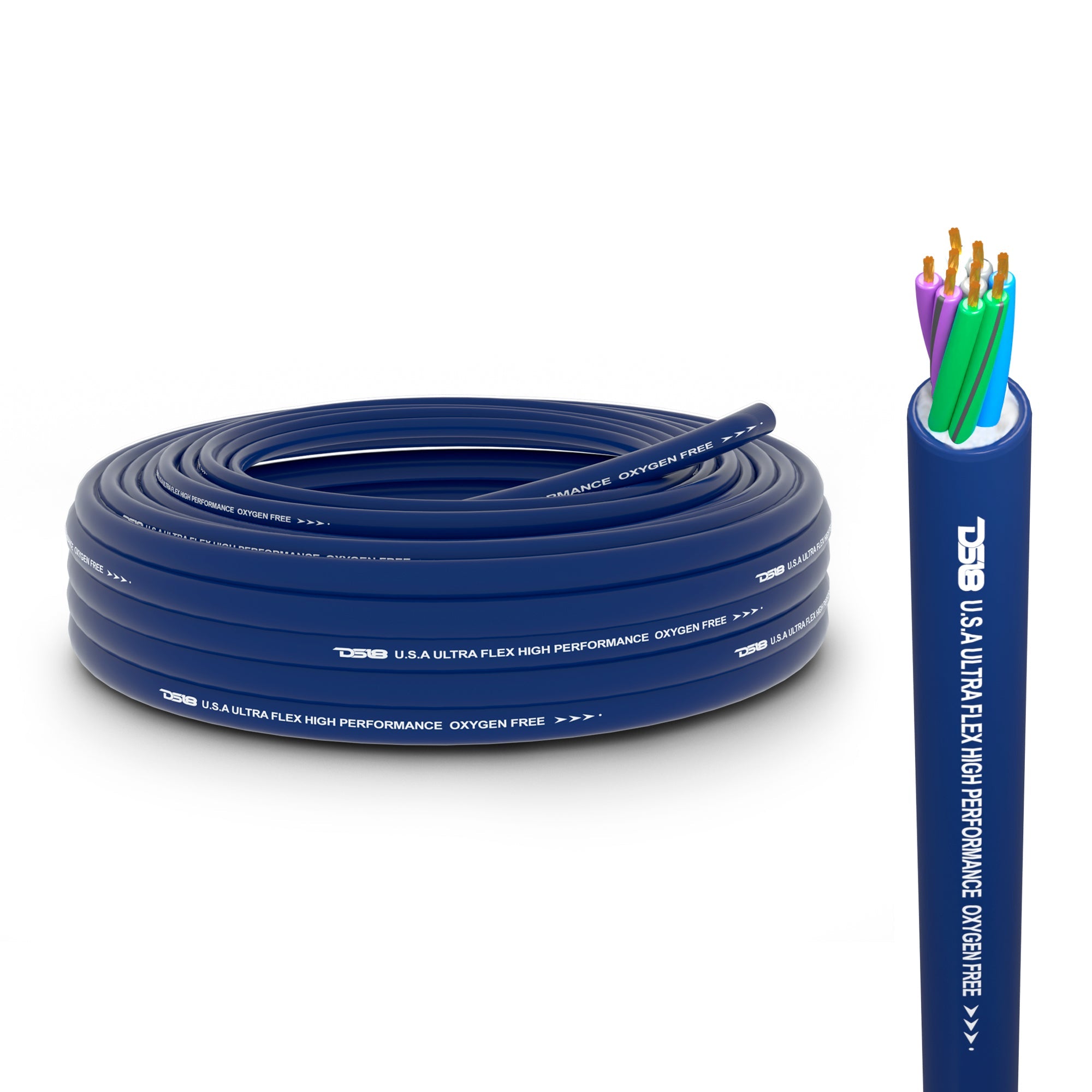 DS18 9x18-GA Ultra Flex CCA Speed Speaker Wire 25 Ft