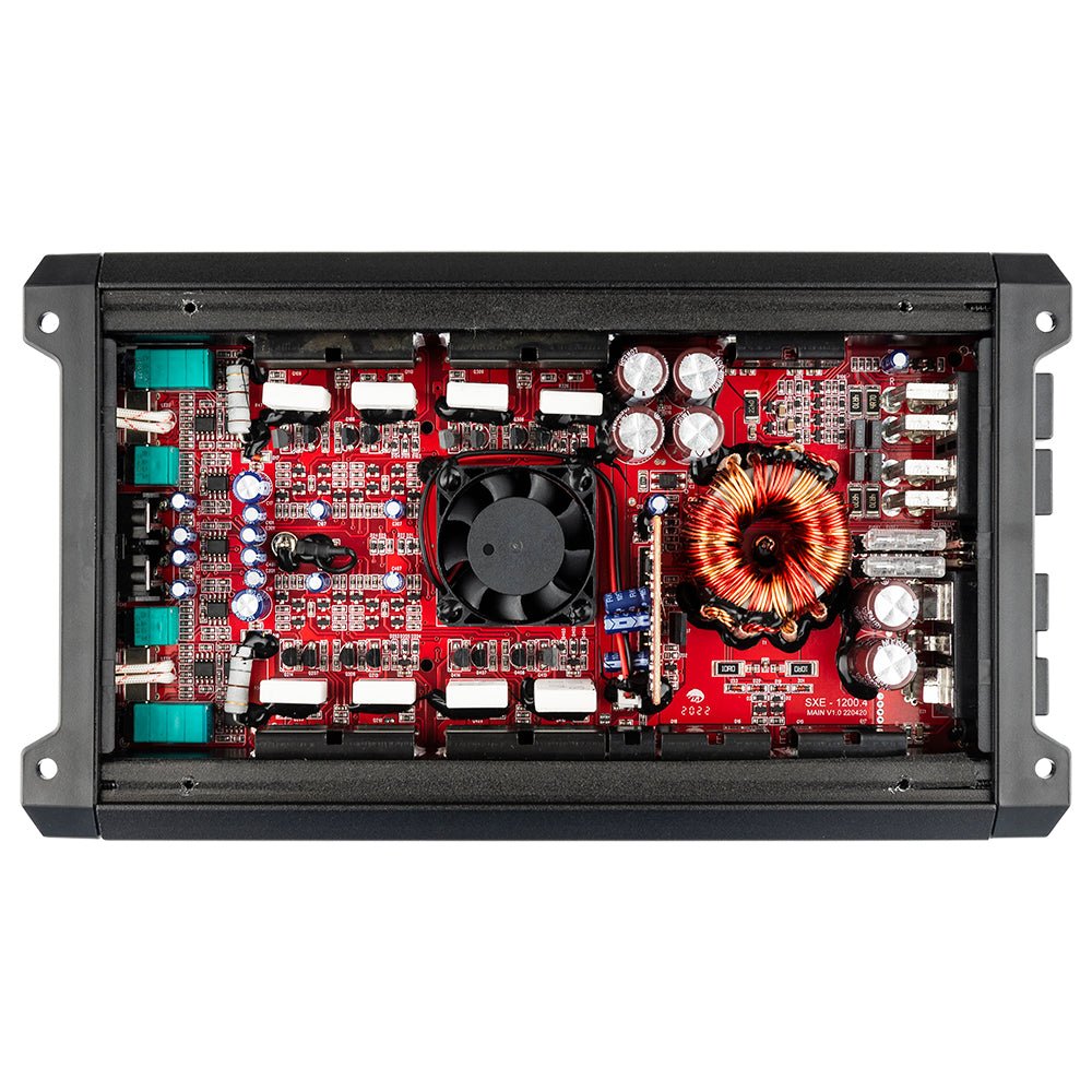DS18 SXE Class A/B 4-Channel Full-Range Amplifier 4 x 60 RMS @ 4-Ohm 1200 Watts
