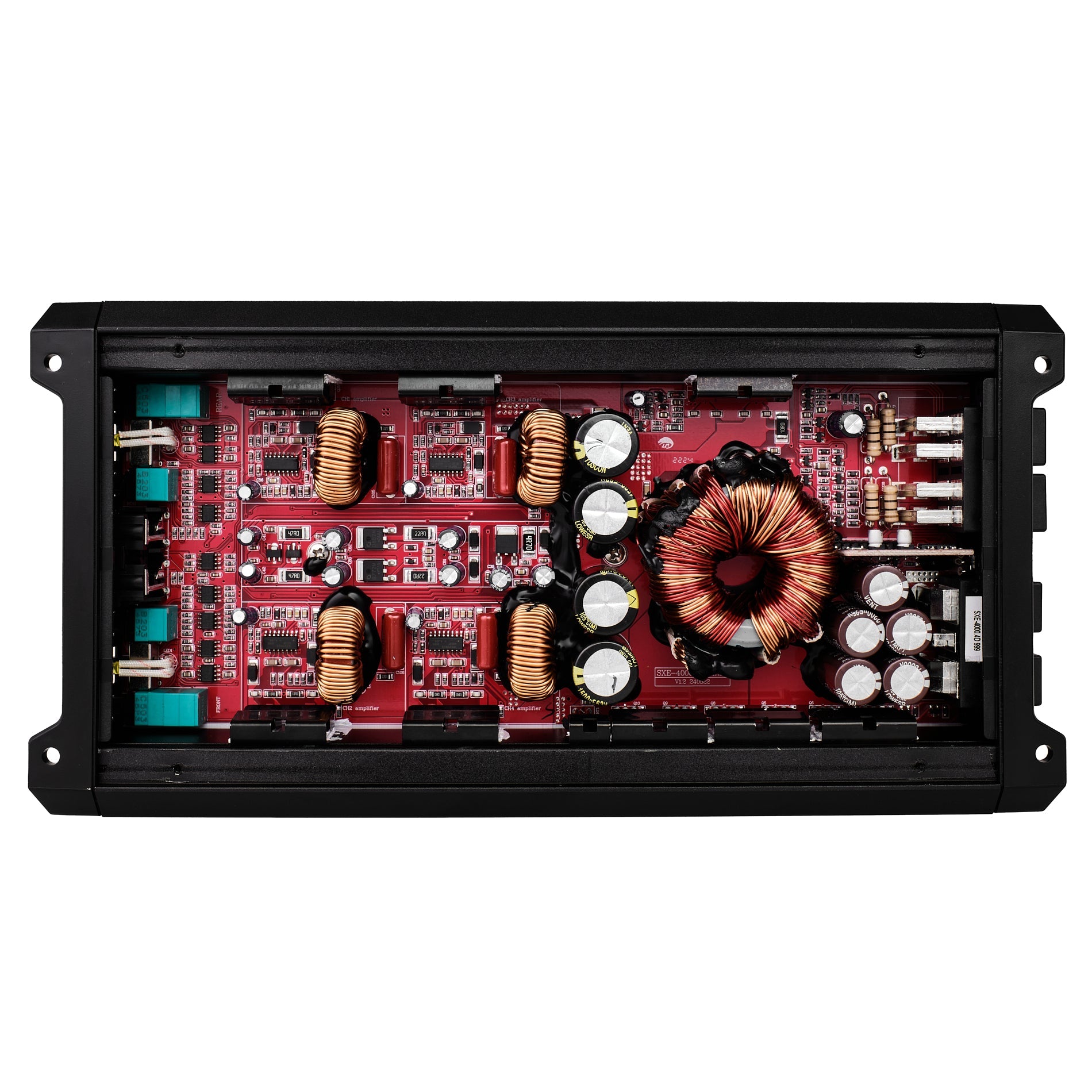 DS18 SXE Class D 4-Channel Full-Range Amplifier 4 x 275 RMS @ 4-Ohm 4000 Watts