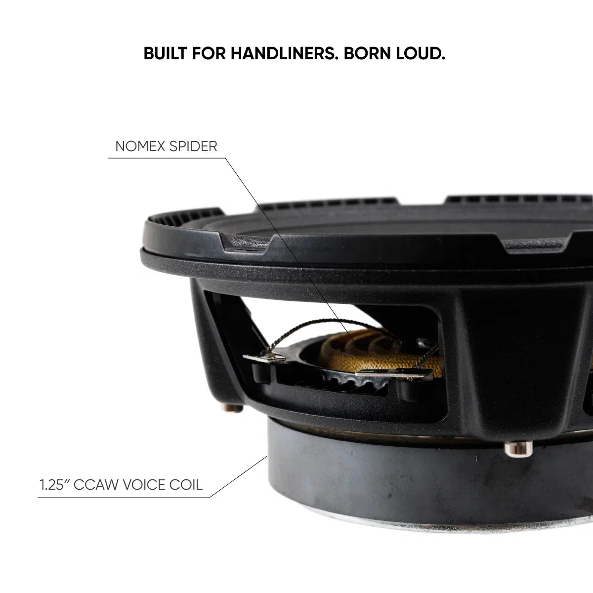 Pride Audio Solo 140 6.5" Pro Audio Midrange Speakers 140W RMS (Pair) — view 3