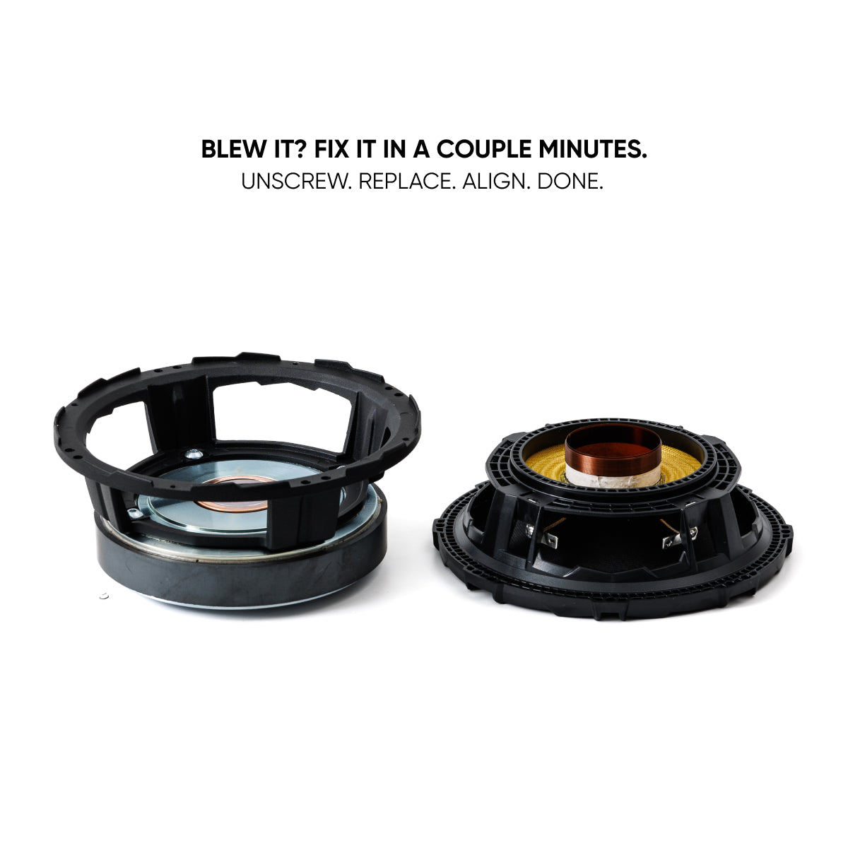 Pride Audio Solo 300 6.5 Competition Pro Audio Midrange Speakers 300W RMS (Pair) — view 7