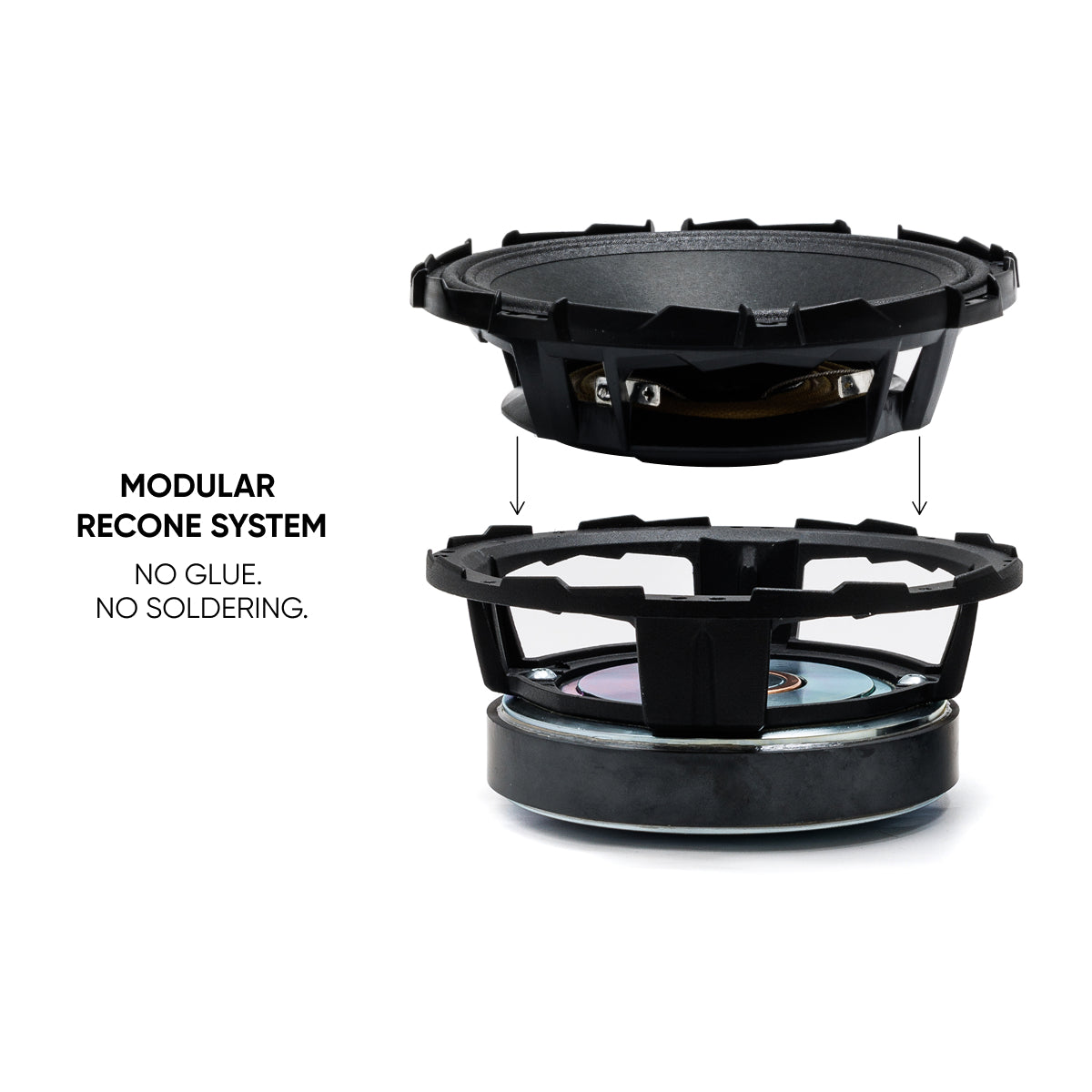 Pride Audio Solo 300 6.5 Competition Pro Audio Midrange Speakers 300W RMS (Pair) — view 8