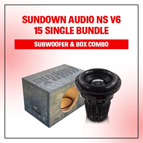 Sundown Audio NS v6 15 Single Bundle
