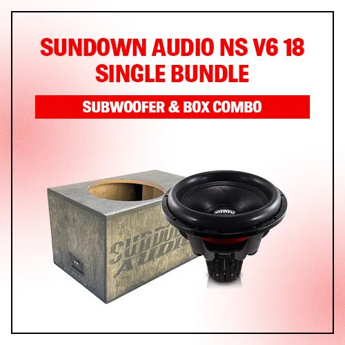 Sundown Audio NS v6 18 Single Bundle