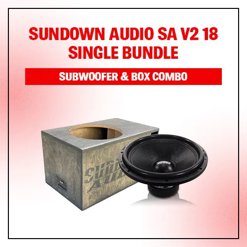 Sundown Audio SA v2 18 Single Bundle