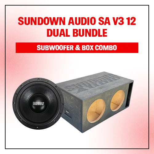 Sundown Audio SA v3 12 Dual Bundle