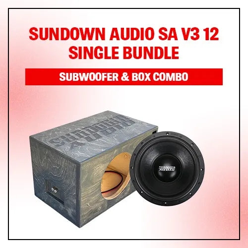 Sundown Audio SA v3 12 Single Bundle