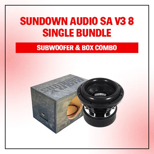 Sundown Audio SA v3 8 Single Bundle