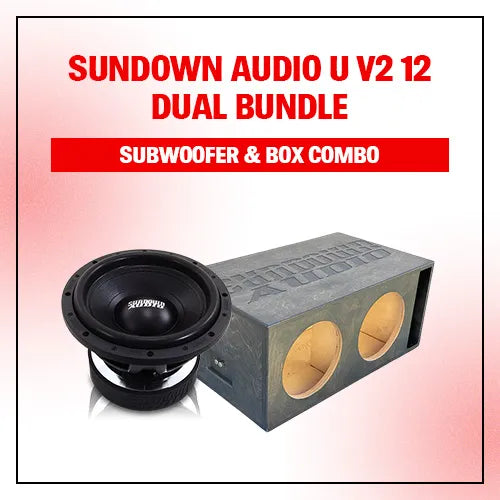 Sundown Audio U v2 12 Dual Bundle