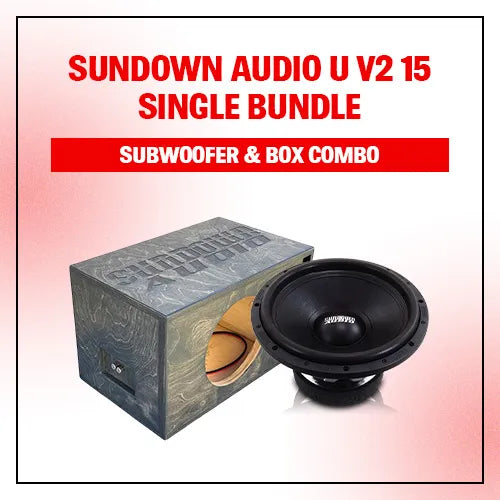 Sundown Audio U v2 15 Single Bundle