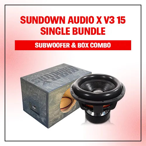 Sundown Audio X v3 15 Single Bundle