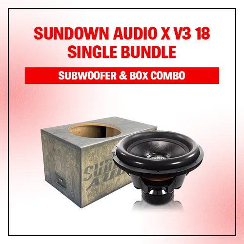 Sundown Audio X v3 18 Single Bundle