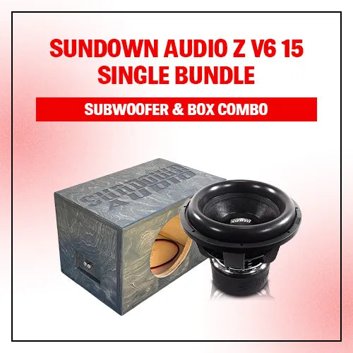 Sundown Audio Z v6 15 Single Bundle