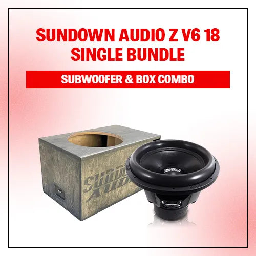 Sundown Audio Z v6 18 Single Bundle