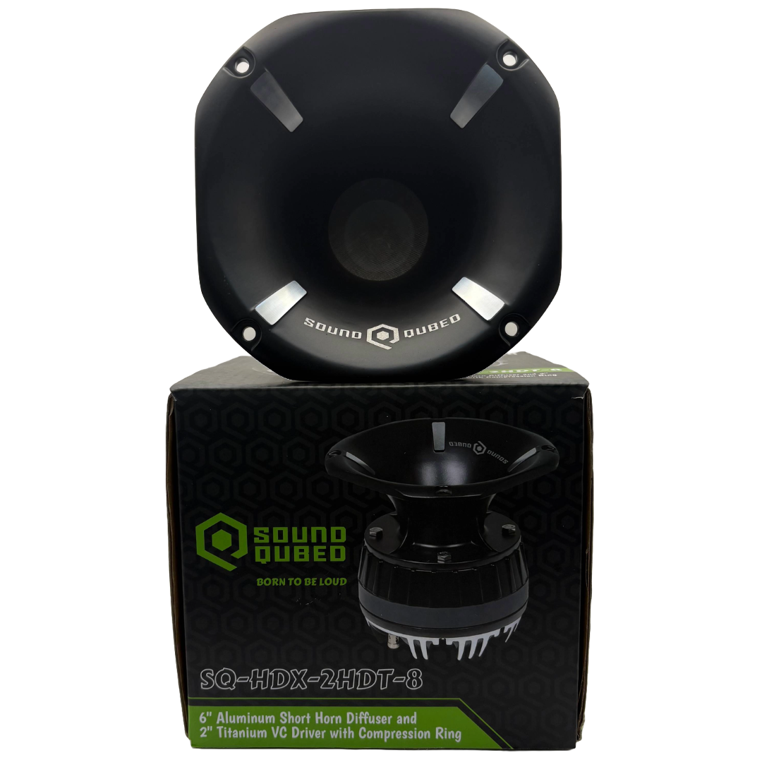 SoundQubed HDX 6" Pro Audio Speaker Car Audio