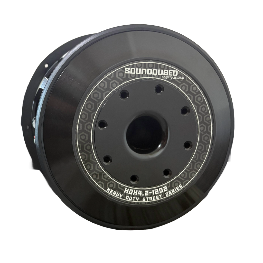 SoundQubed HDX4.2 12" Subwoofer Dual 1/2 Ohm 4000W RMS Car Audio