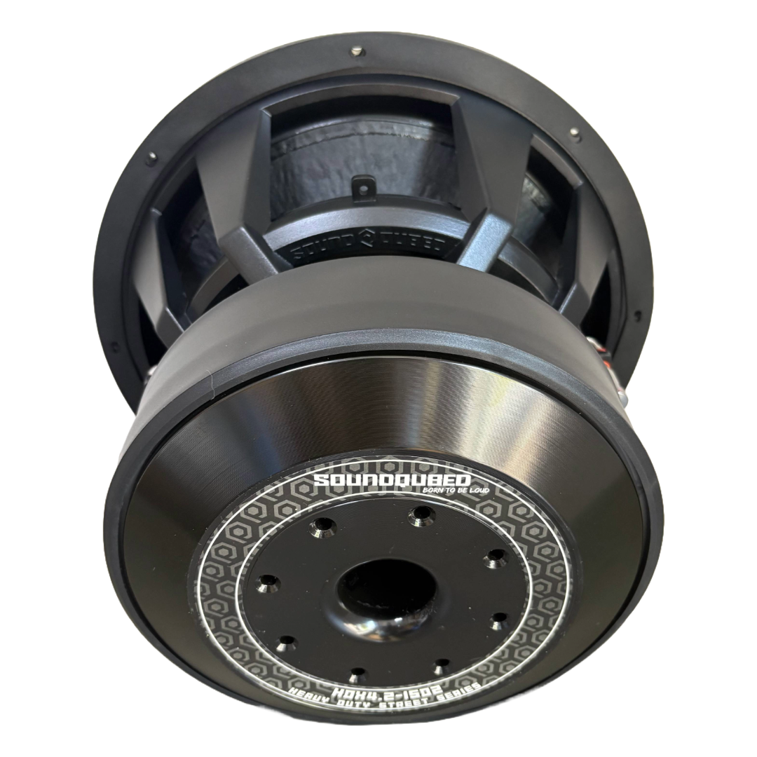 SoundQubed HDX4.2 15" Subwoofer Dual 1/2 Ohm 4000W RMS Car Audio