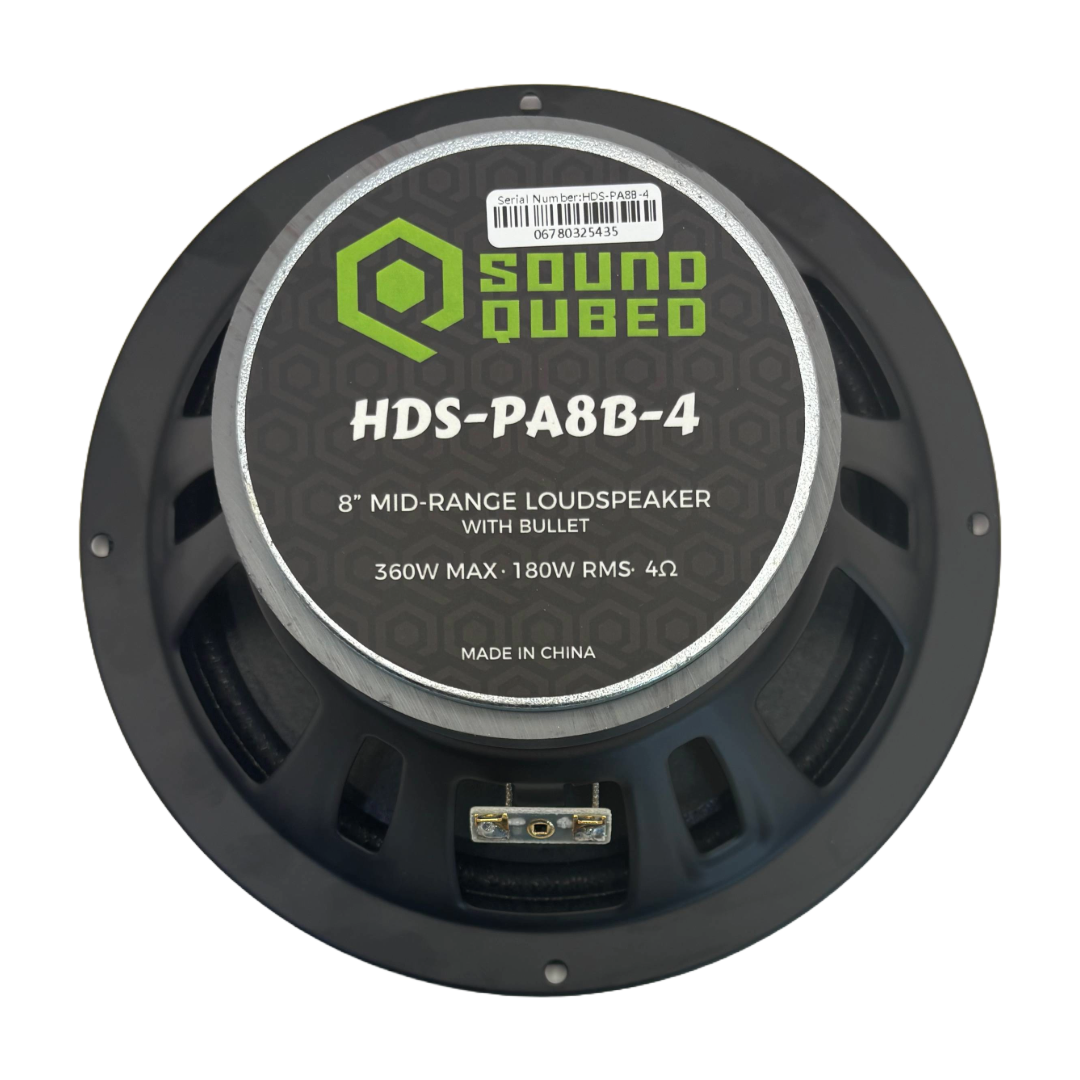 SoundQubed HDS 8" Pro Audio Speaker Car Audio