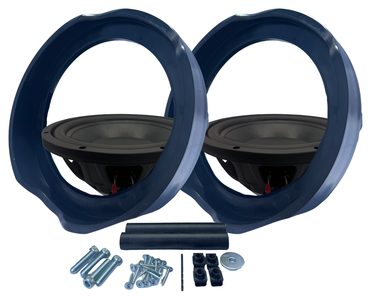 Elite Sounds ES450S2-NC98-23 Dual 10" Bagger Woofer + Nagy Ring Combo (1998–2023)