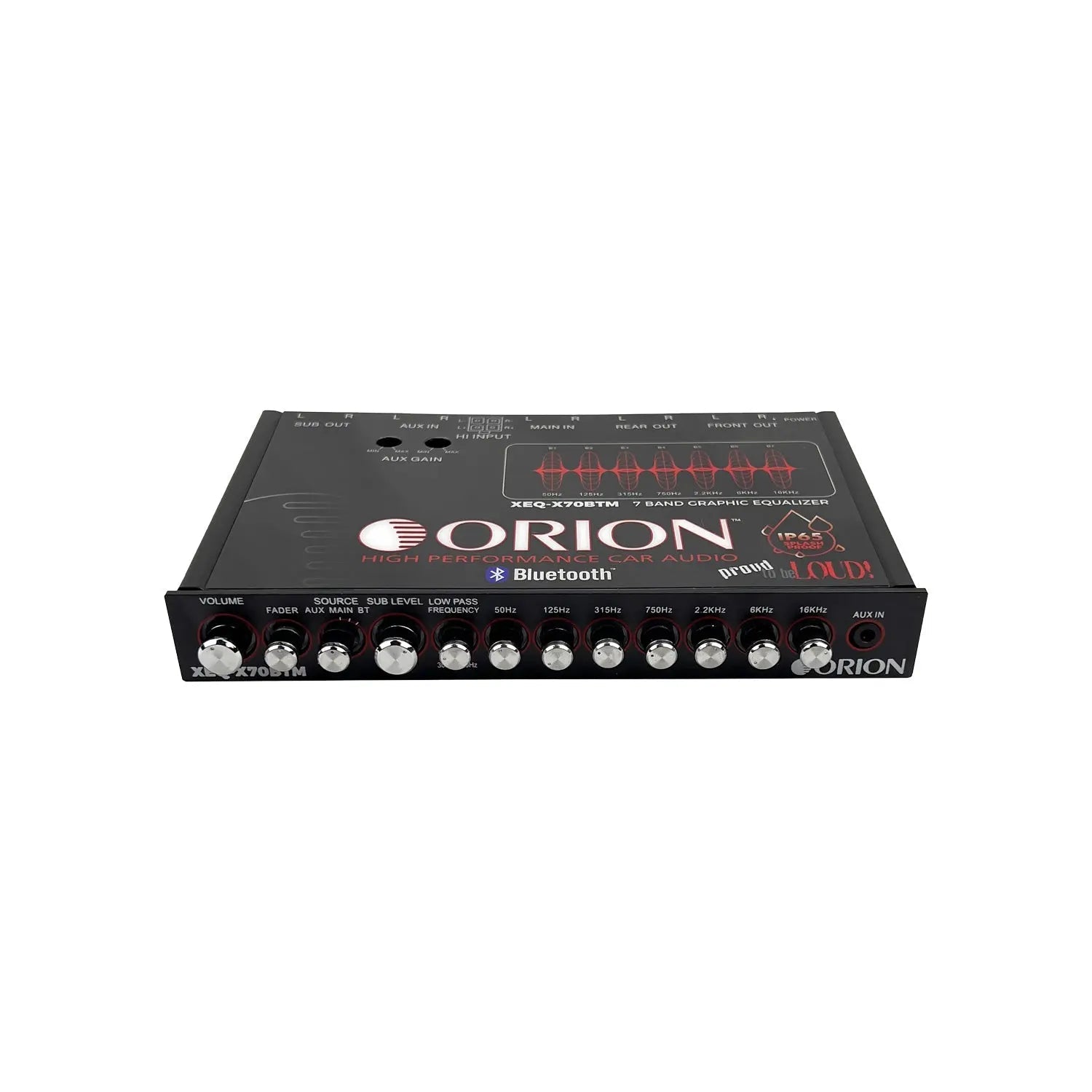 Orion XEQ-X70BTM XTR Series Car Audio Signal Processor | JS Ultimate Sounds
