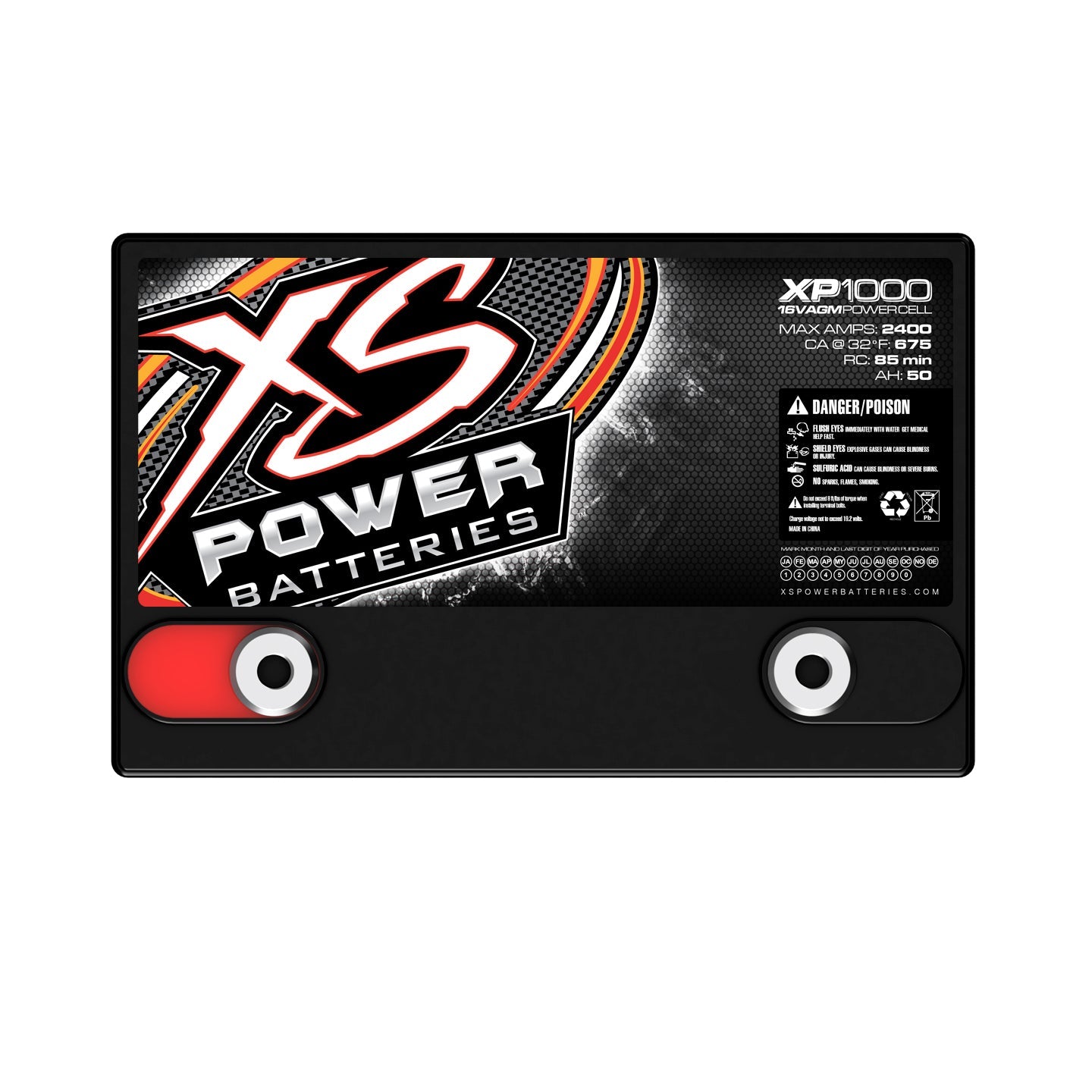 XS Power XP1000 Group 34 16V AGM Car Audio Battery