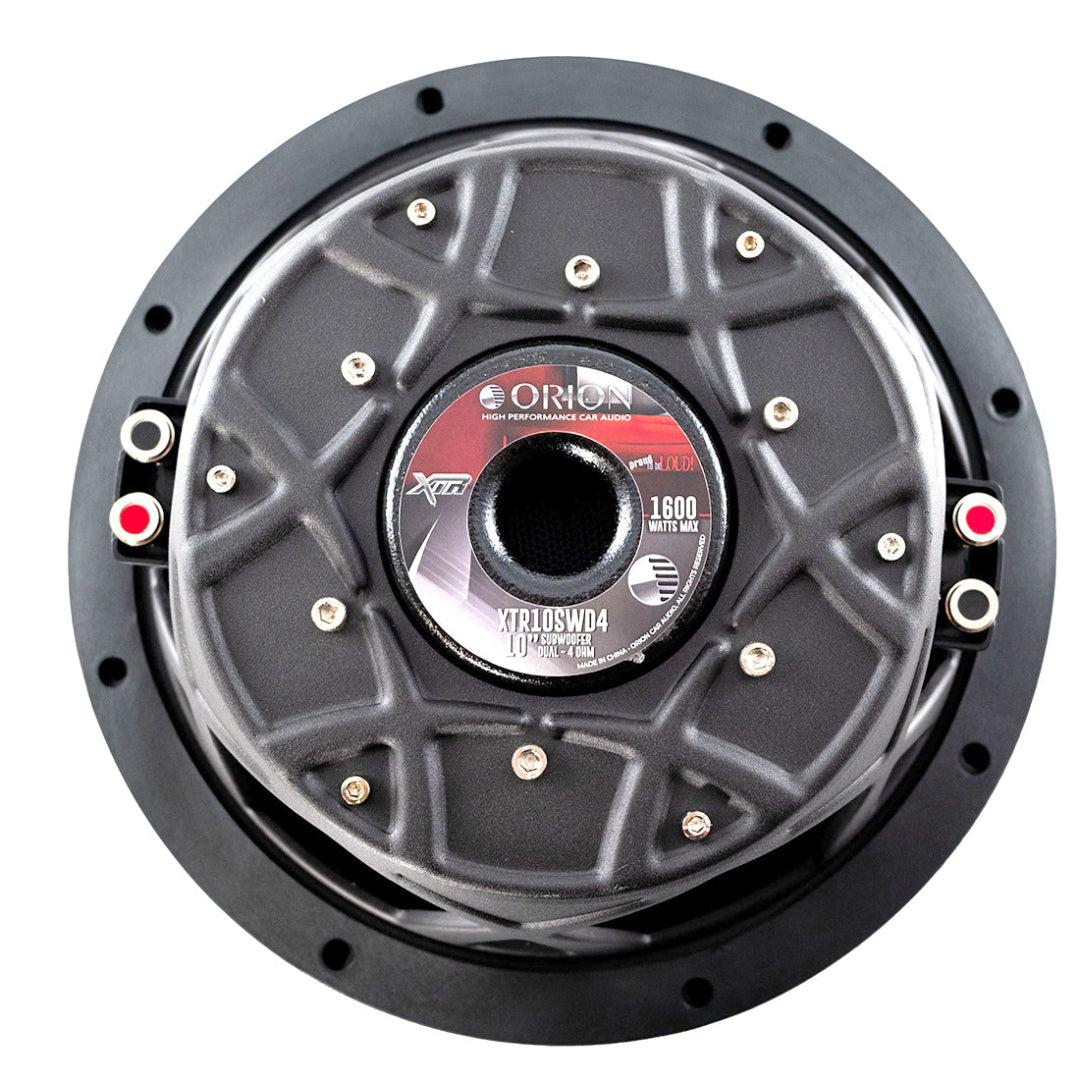 Orion XTR10SWD4 XTR Series Subwoofer – 400W RMS | JS Ultimate Sounds