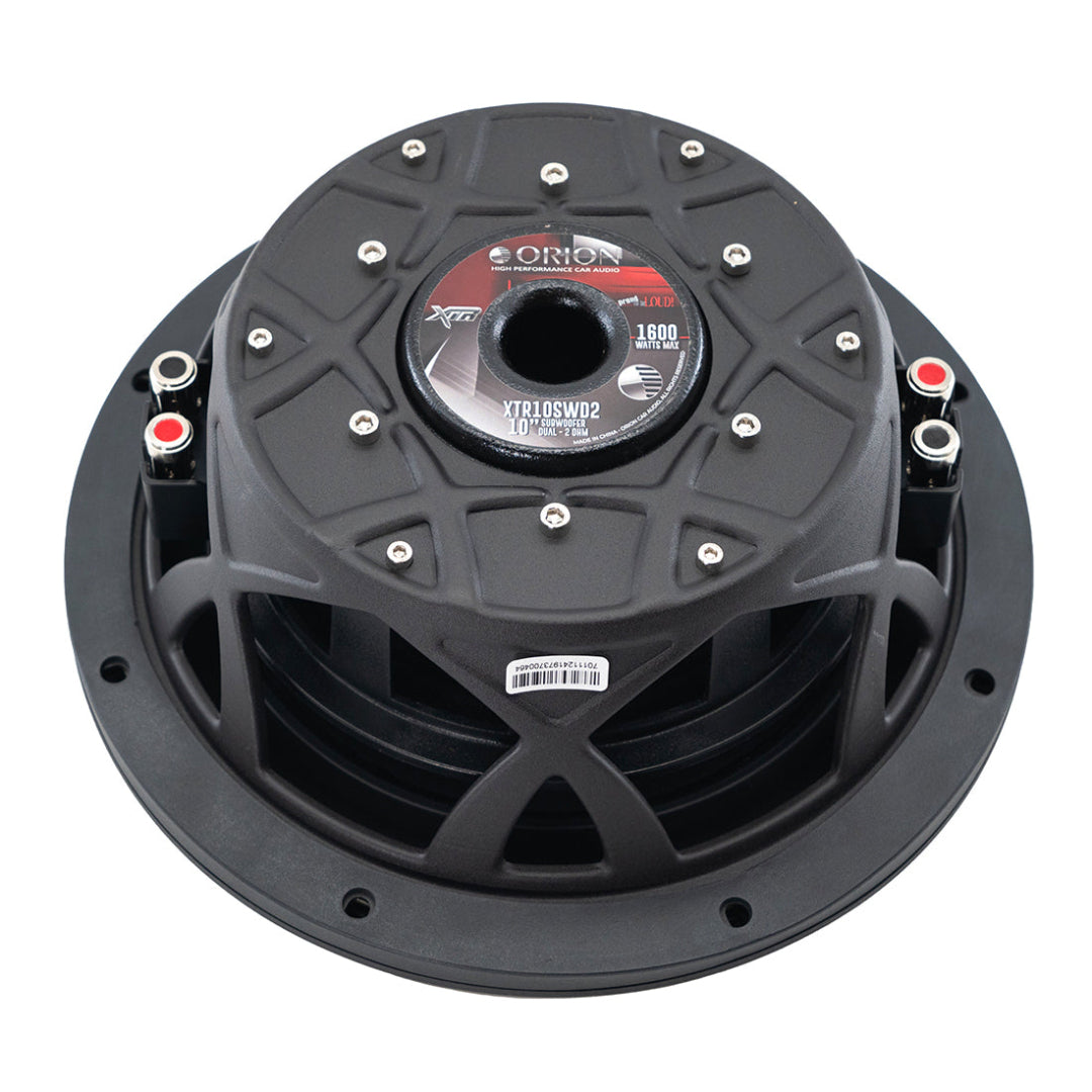 Orion XTR10SWD2 XTR Series Subwoofer – 400W RMS | JS Ultimate Sounds