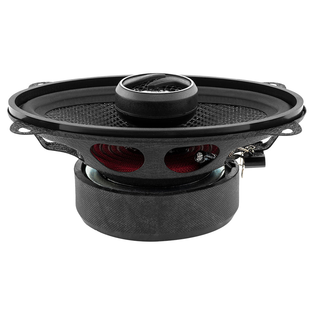 DS18 ZXI 4x6" 2-Way Coaxial Speakers with Kevlar Cone | 60 Watts RMS 4-Ohm