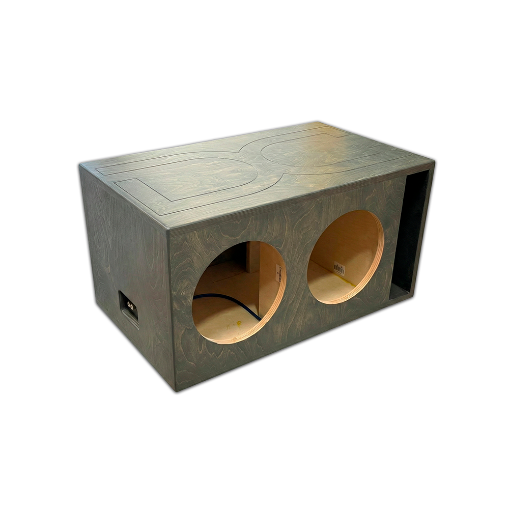 DC Audio XL SPL 10" Dual Ported Subwoofer Enclosure