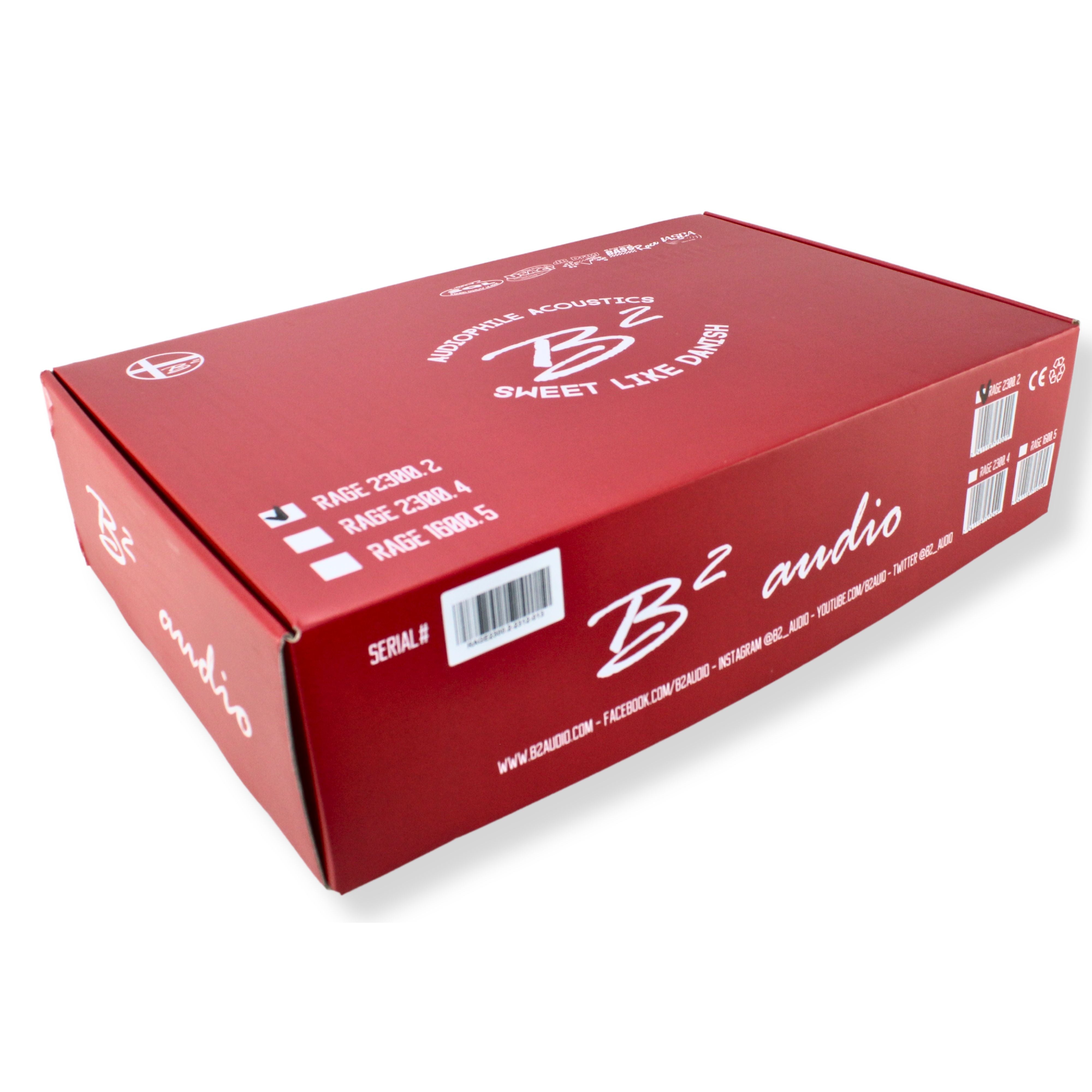 B2 Audio RAGE 2300.2 Class D 2-Channel Amplifier 2300W RMS — image 6