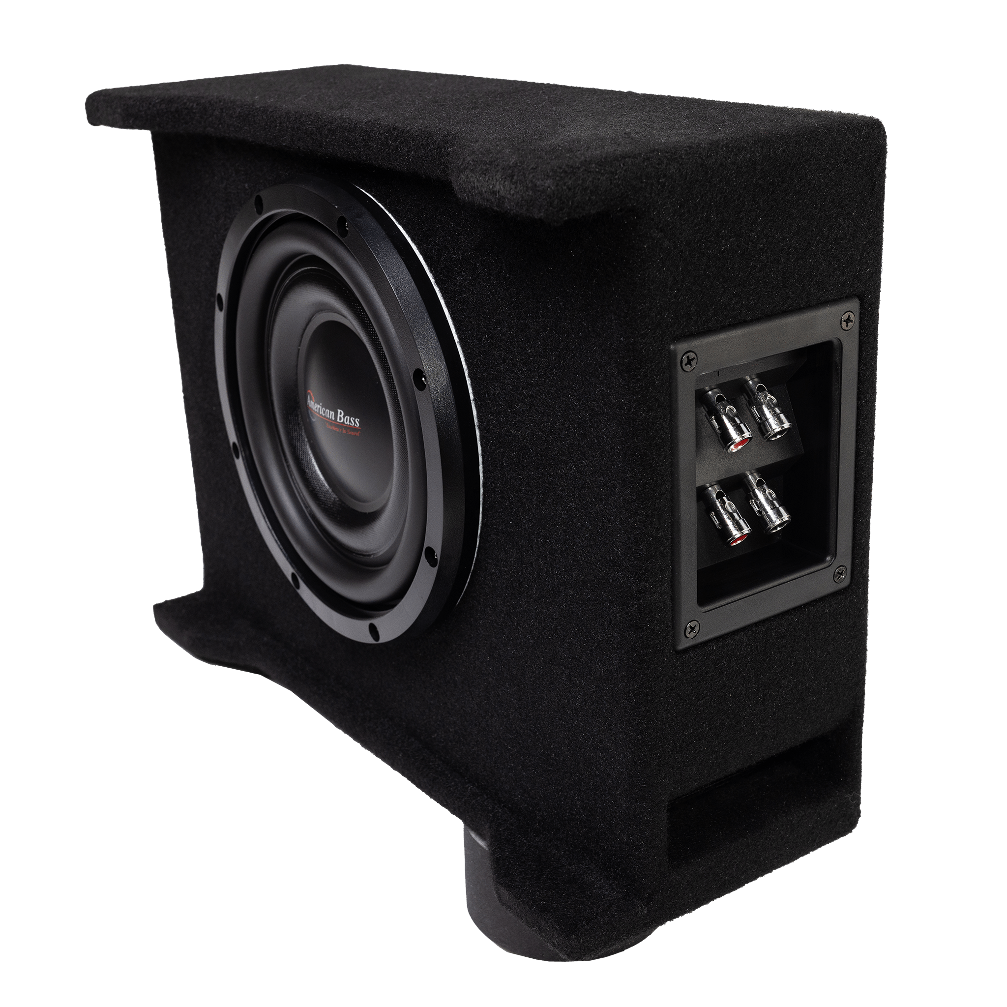 American Bass Downfire Subwoofer Enclosure for Titanium Slim 8"