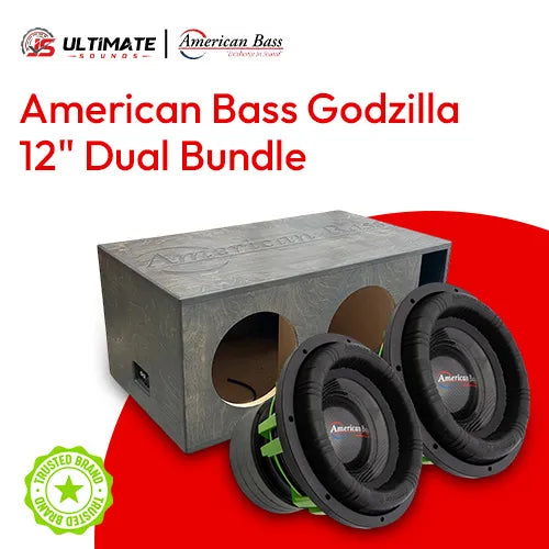 American Bass Godzilla 12" Dual Bundle