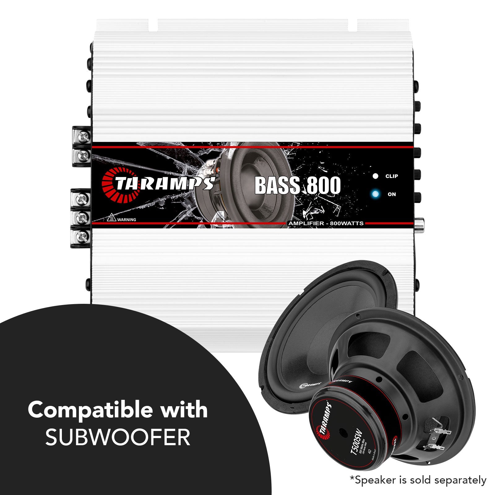 Taramps Bass 800 Car Audio Amplifier - 5
