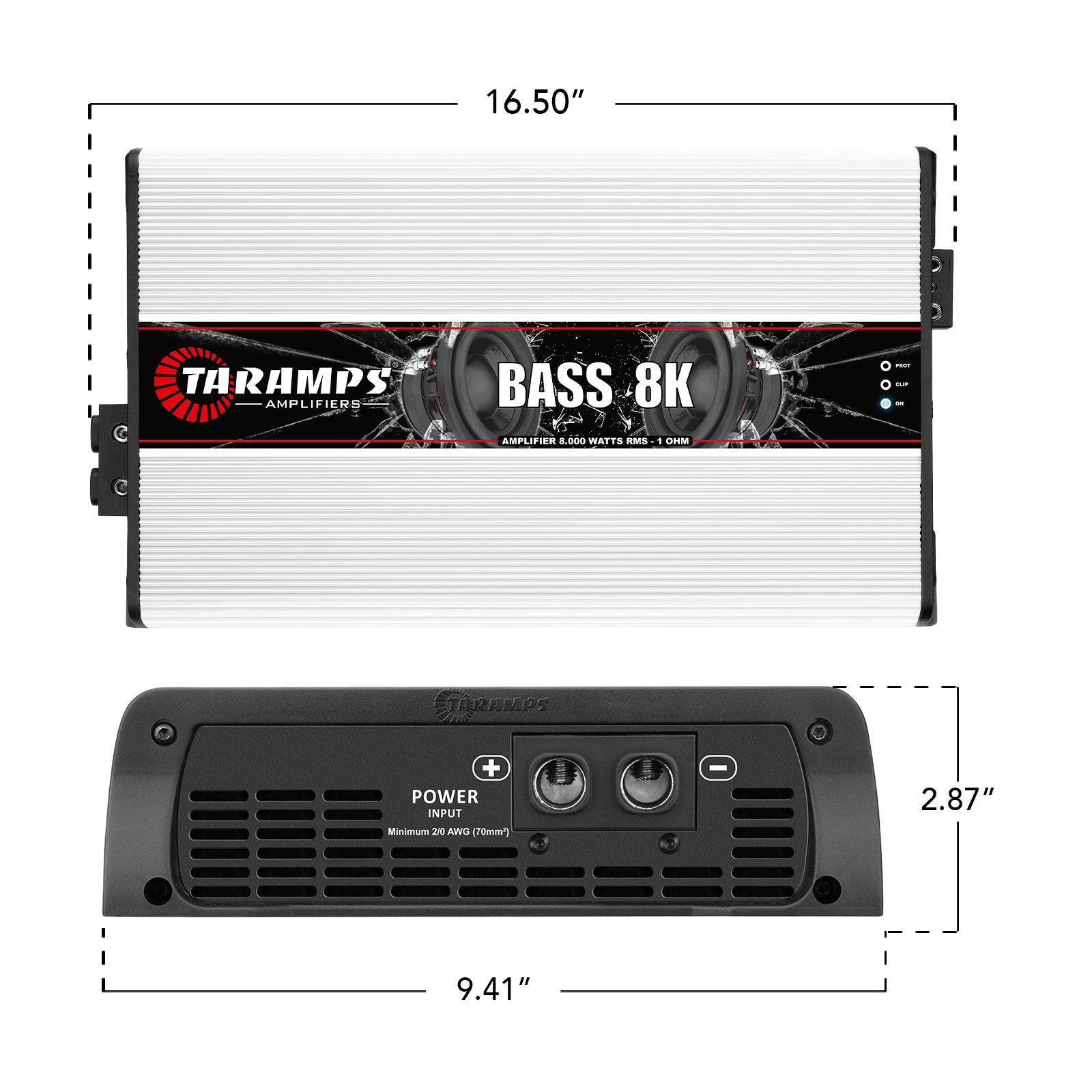 Taramps BASS 8K Car Audio Amplifier - 4
