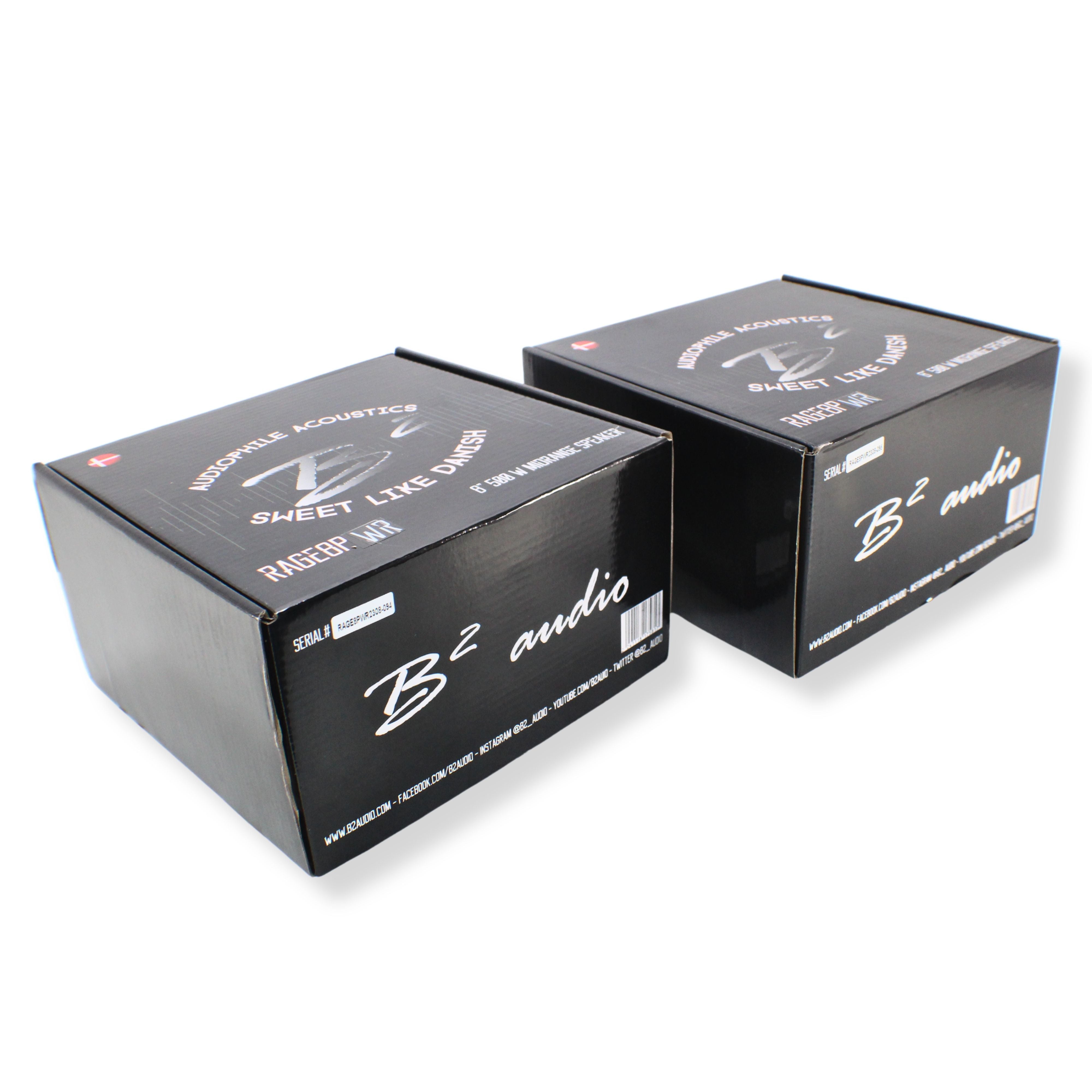 B2 Audio RAGE8PWR 8" Pro Audio Speaker 275W RMS 4 Ohm (Pair) — image 8