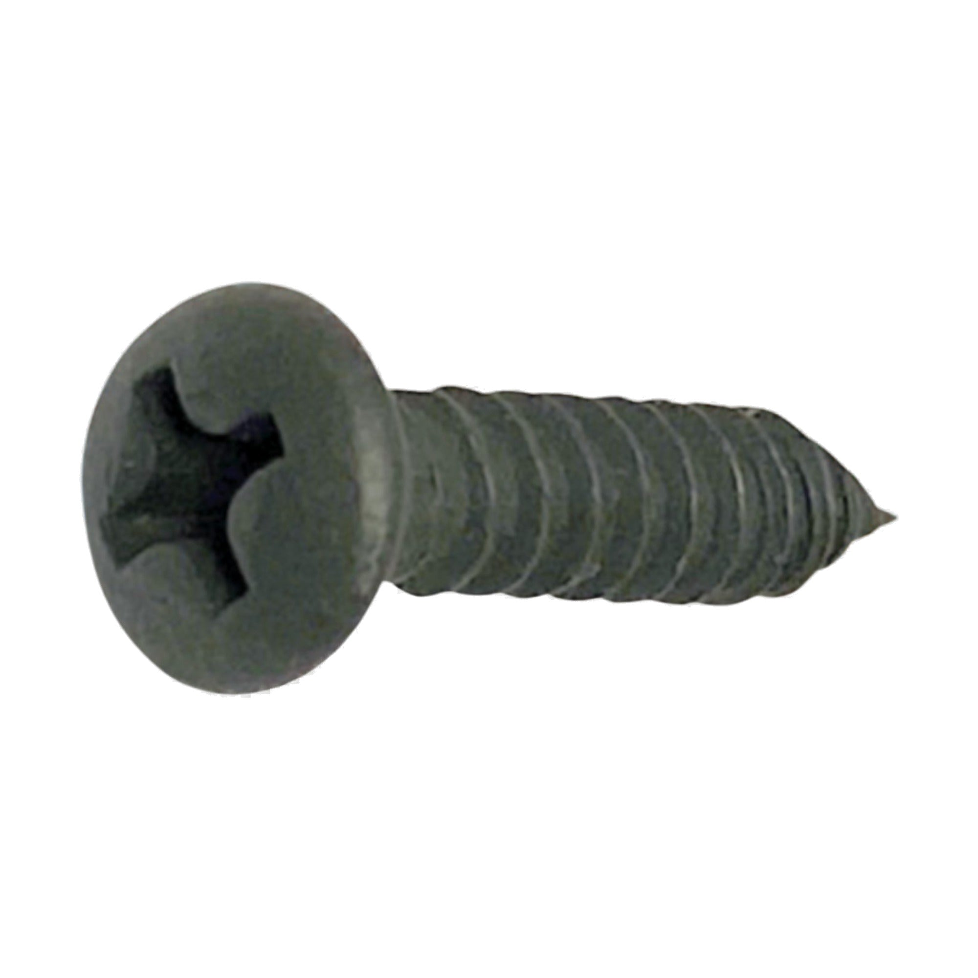 Custom Speaker Pods HP-N8-75-SM-PO-BS-17 Black Oxide Phillips Oval Head Sheet Metal Screws (Qty 17)
