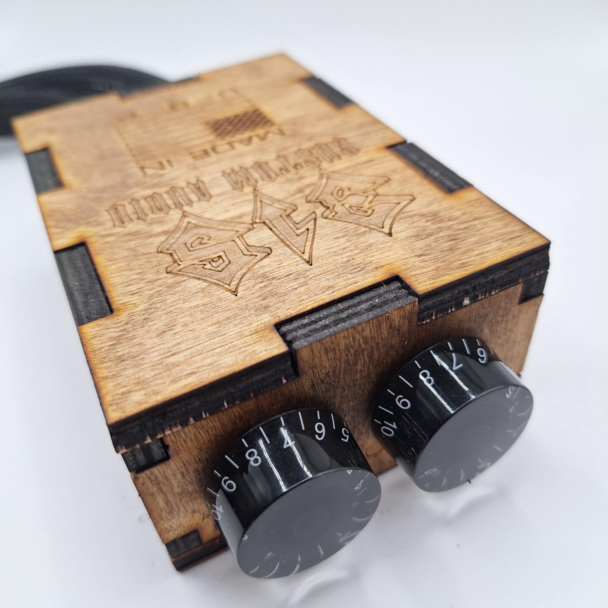 315 Custom Audio The Woody Dual Bass Knob